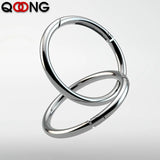 Large Spring Keyring DIY Key Chain, 1 Big Ring+9 Small Rings