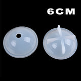 Round Ball Silicone Casting Mold Epoxy Resin DIY Jewelry Making Tool Mould