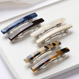 Thin Hairclips Spring French Hair Clips for Bun Hair Style Hairdress