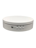 6in USB Rechargeable Rotating Display Stand 45 90 180 360 Degree
