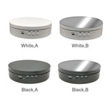 6in USB Rechargeable Rotating Display Stand 45 90 180 360 Degree