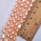 6m Pink Purple Baroque Pearl Earrings Necklace Set