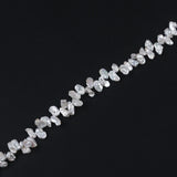 6mm Natural Keshi Pearl Strands Tiny Petals Bead Necklace Making