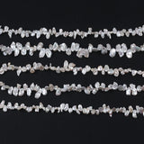 6mm Natural Keshi Pearl Strands Tiny Petals Bead Necklace Making