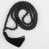 6mm 108 Knot Frosted Agate Beads Bracelet for Emotional Healing