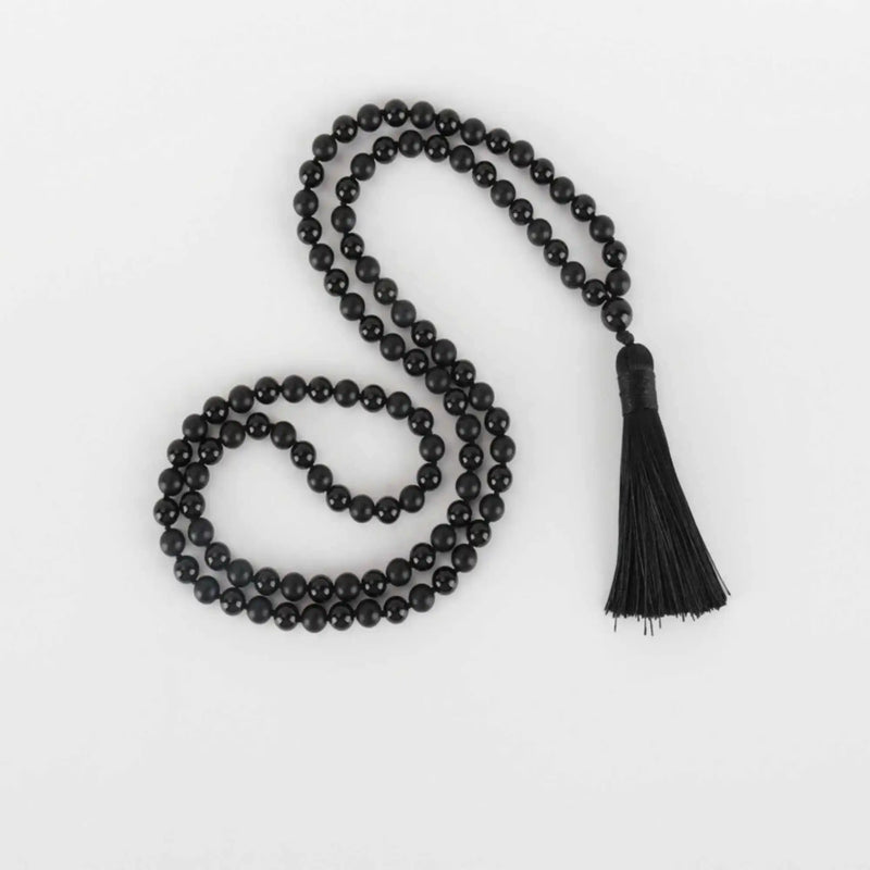 6mm 108 Knot Frosted Agate Beads Bracelet for Emotional Healing