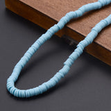 6mm 10Pcs Polymer Clay Beads Disk Spacer Beads DIY Jewelry Making