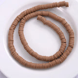 6mm Polymer Clay Beads 14 Colors Round Spacer Chip Disk Loose Beads