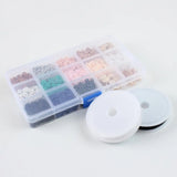 2600Pcs Round Polymer Clay Beads Set for DIY Jewelry Making