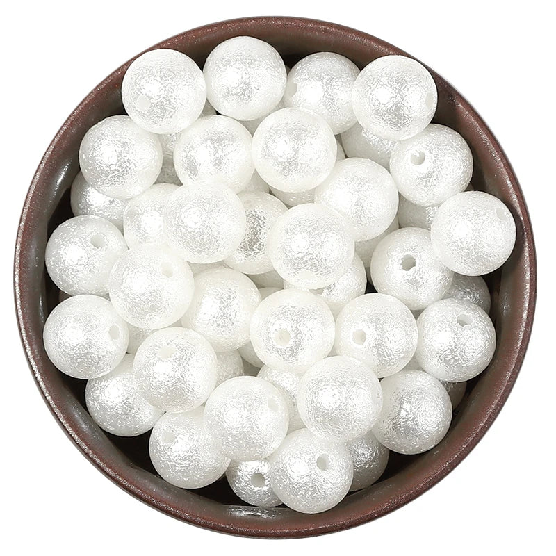6mm-16mm Pearls Round DIY Jewelry Making Necklace Bracelet Charms Beads
