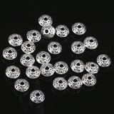 6mm 200pcs Tibetan Silver Spacer Beads DIY Jewelry Making Bracelet