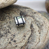 6mm 316l Stainless Steel Spacer Beads For Leather Bracelet