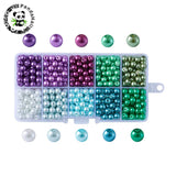 500pcs Mixed Round Glass Pearl Beads for Jewelry Making DIY Bracelet Necklace