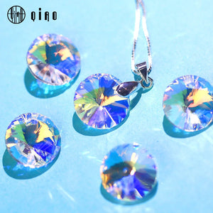 Rivoli crystal glass beads for Jewelry making Necklaces Earrings