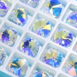 Rivoli crystal glass beads for Jewelry making Necklaces Earrings