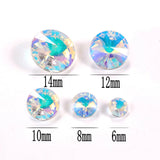 Rivoli crystal glass beads for Jewelry making Necklaces Earrings