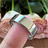 Tungsten Carbide Wedding Band High Polished Comfort Fit