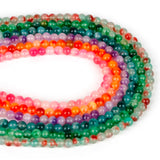 Natural Stone Jaded Bead Round Loose Beads for Jewelry Making DIY