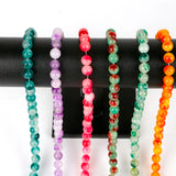 Natural Stone Jaded Bead Round Loose Beads for Jewelry Making DIY