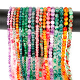 Natural Stone Jaded Bead Round Loose Beads for Jewelry Making DIY