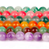 Natural Stone Jaded Bead Round Loose Beads for Jewelry Making DIY