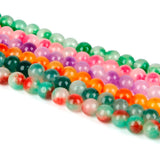 Natural Stone Jaded Bead Round Loose Beads for Jewelry Making DIY