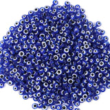 Oval Evil Eye Resin Spacer Beads - DIY Earring Bracelet Making