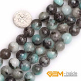 Green Amazonite Stone Beads - 6mm 8mm 10mm Round Semi Precious Beads