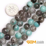 Green Amazonite Stone Beads - 6mm 8mm 10mm Round Semi Precious Beads