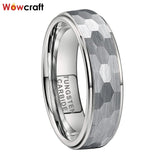 6mm 8mm Tungsten Carbide Wedding Band Comfort Fit