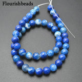 6mm 8mm Fire Agate Smooth Stone Round Loose Beads DIY Jewelry Making