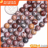 6mm 8mm Natural Brown Sonora Jaspers Stone Beads 15 Inch