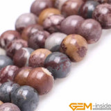 6mm 8mm Natural Brown Sonora Jaspers Stone Beads 15 Inch