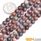 6mm 8mm Natural Brown Sonora Jaspers Stone Beads 15 Inch