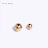 6mm/8mm Spacer Beads Round Beads Plated for DIY Jewellery Making