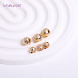 6mm/8mm Spacer Beads Round Beads Plated for DIY Jewellery Making