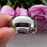 6mm 8mm Tungsten Carbide Ring Engagement Comfort Fit