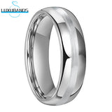 6mm 8mm Tungsten Carbide Ring Engagement Comfort Fit