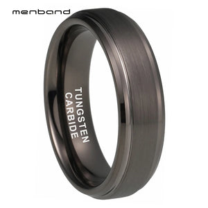 Tungsten Carbide Rings for Men Women Comfort Fit