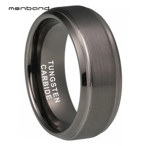 Tungsten Carbide Rings for Men Women Comfort Fit