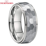 6mm 8mm Tungsten Carbide Wedding Band Engagement Ring for Men Women