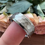 6mm 8mm Tungsten Carbide Wedding Band Engagement Ring for Men Women