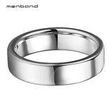 6mm 8mm Tungsten Wedding Band Ring Flat Polished Comfort Fit Size 5-15