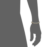 6mm/8mm Wide Byzantine Link Chain Bracelet for Men Women Water Resistant