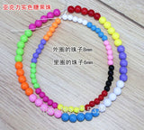 100pcs Acrylic Charm Beads Spacer DIY Jewelry Making