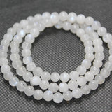 6mm Natural Rainbow Moonstone Loose Beads for DIY Making