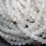 6mm Natural Rainbow Moonstone Loose Beads for DIY Making