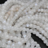 6mm Natural Rainbow Moonstone Loose Beads for DIY Making