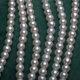 6mm Natural Freshwater Pearl DIY Necklace Bracelet 15inch Beads