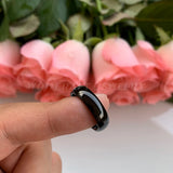 6mm Tungsten Wedding Band Ring for Men Women Plated Polished Comfort Fit
